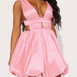 NWT - Pink babydoll dress | Fashion Nova
